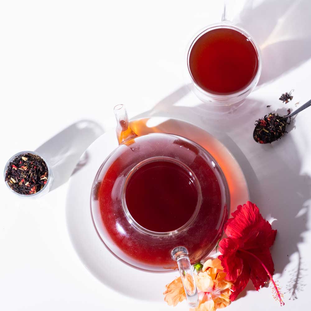Hibis-Kiss Black | 100gm | Hibiscus Black Tea