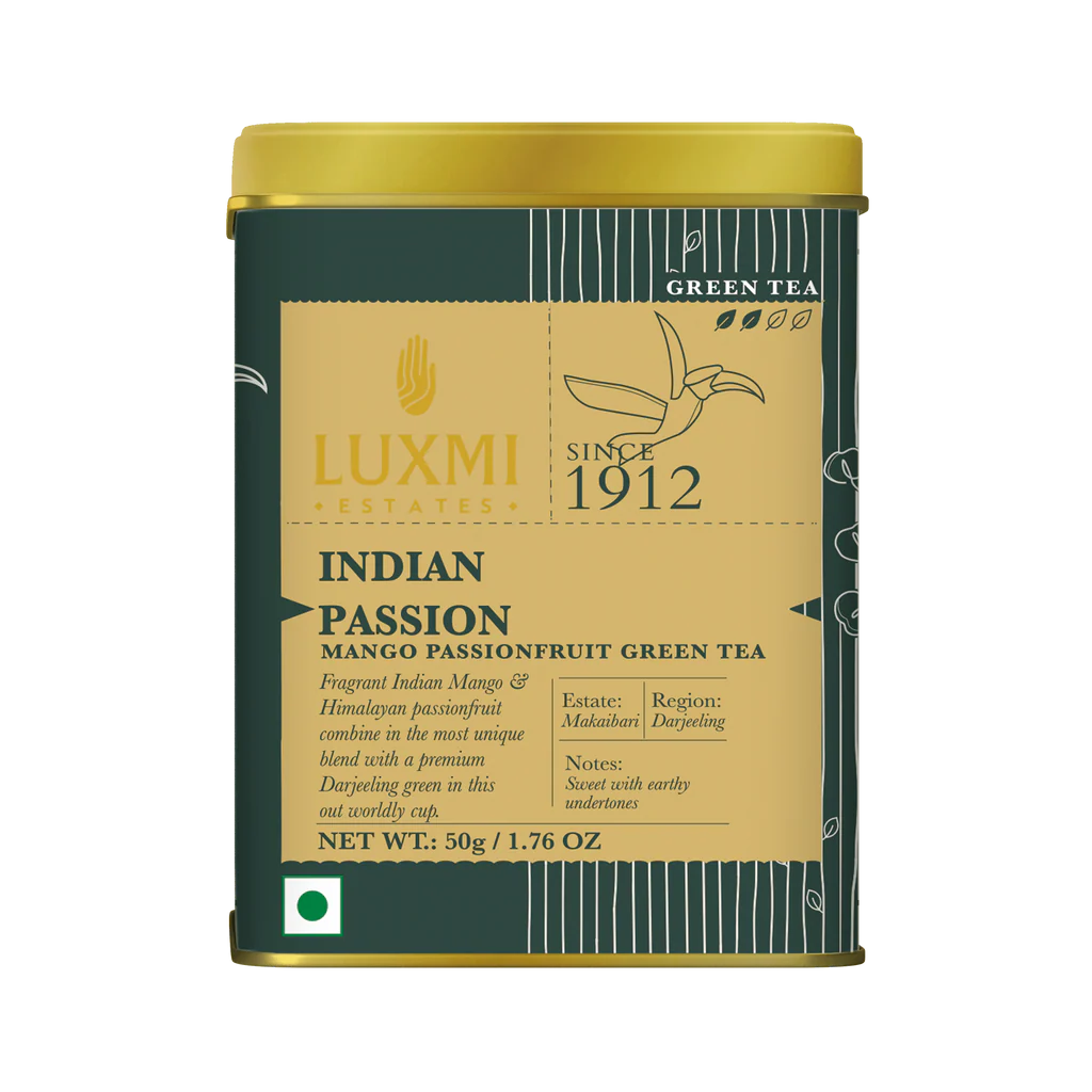 Luxmi Estates Indian Passion | 50gm | Green Tea